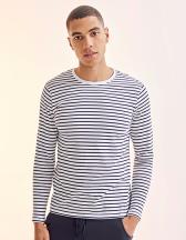 Unisex Long Sleeved Striped T 