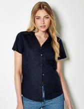 Women´s Tailored Fit Workwear Oxford Shirt Short Sleeve 