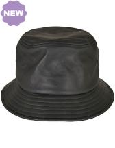 Imitation Leather Bucket Hat 