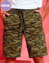 Men´s Camo Cargo Utility Shorts 