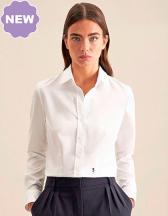 Women´s Blouse Regular Fit Fine Twill Longsleeve 