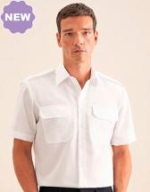 Men´s Pilot Shirt Regular Shortsleeve 