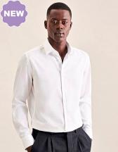 Men´s Shirt Shaped Fit Fine Twill Longsleeve 