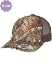 YP Classics Realtree Camo Retro Trucker Cap 