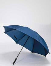 Windproof Fibreglass Umbrella With Soft Handle 