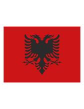 Fahne Albanien 