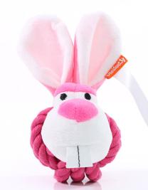 MiniFeet® Dog Toy Knotted Animal Rabbit 