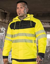 EOS Hi-Vis Workwear Parka With Printing Area 