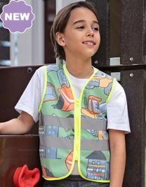 Children´s Safety Vest Action Working Heroes CO² Neutral 