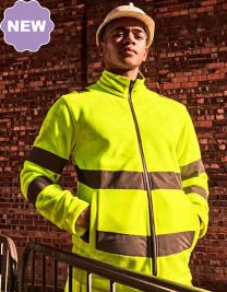 Pro Contract Hi-Vis Thor Fleece Jacket 