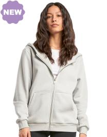 Ladies Fluffy Zip Hoody 