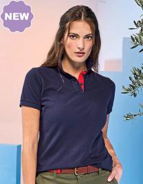 Women´s Classic Fit Contrast Polo 