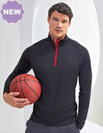 Men´s Long Sleeve Performance ¼ Zip 
