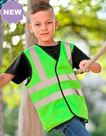 Childrens Safety Vest Esbjerg - 4 Reflective Stripes 