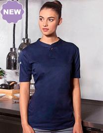 Kurzarm Damen-Arbeitsshirt Performance 