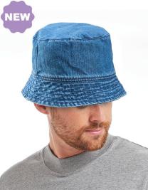 Adults Denim Bucket Hat 