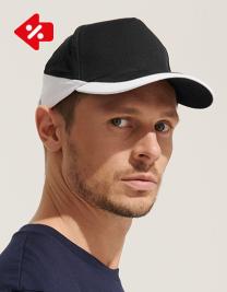5 Panels Contrasted Cap Booster 