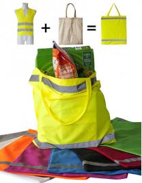 Warnsac® Reflective Shopping Bag With Long Handles 