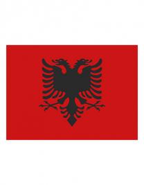 Fahne Albanien 