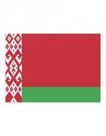 Fahne Weißrussland 