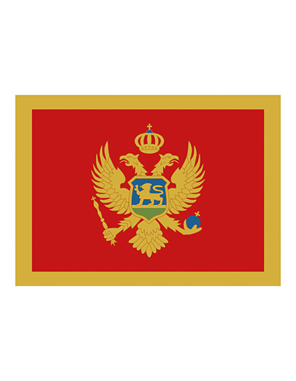Fahne Montenegro 